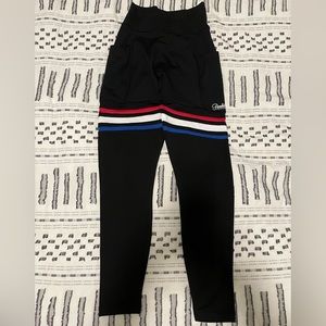 Bombshell Sportswear Scrunch Butt Thigh Highs Leggings Size Medium